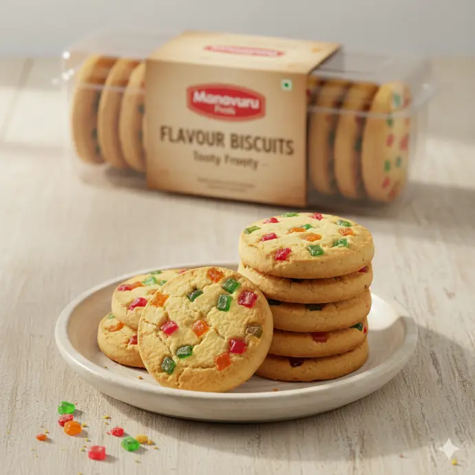 Flavour Biscuits – Variety of Tasty Flavors | Crispy & Delicious | Baked Snack
