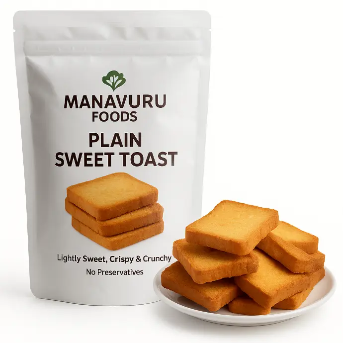 Plain Sweet Toast – Traditional Taste, Timeless Crunch (150g)