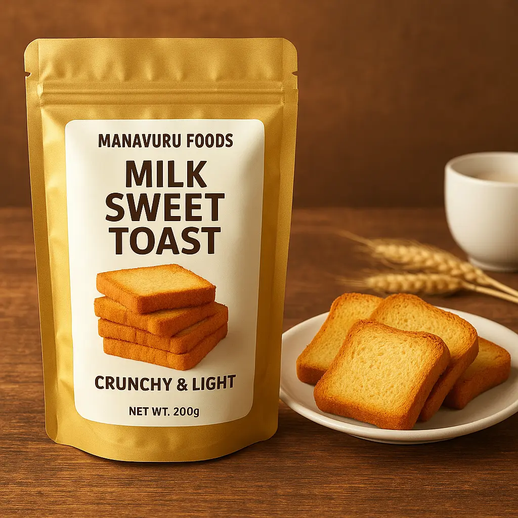 Milk Sweet Toast – Creamy Crunch for Perfect Tea-Time