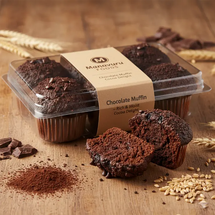 Chocolate Muffin – Rich & Moist Cocoa Delight