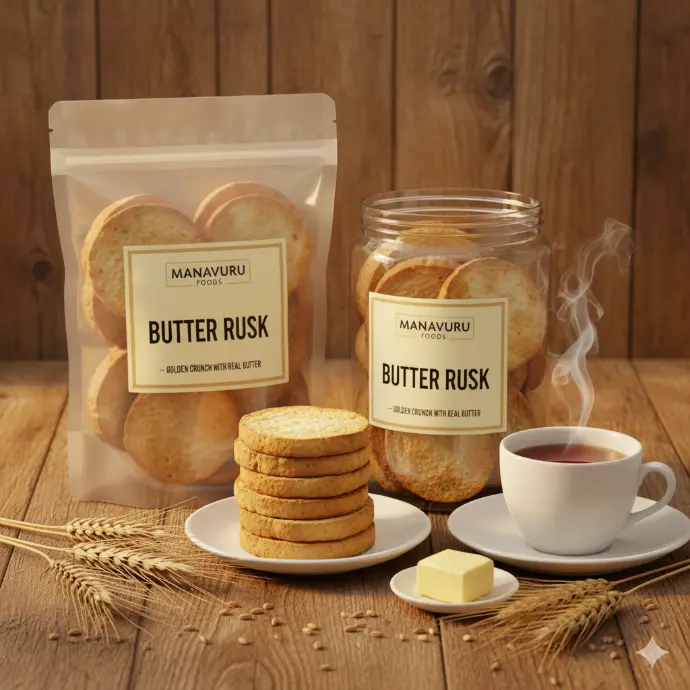 Butter Rusk – Crispy, Aromatic & Deliciously Buttery