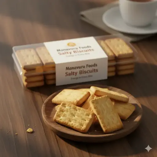 Salty Biscuits – Crunchy & Savory | Baked | No Maida