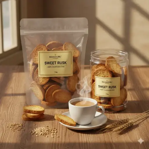 Sweet Rusk – Twice Baked for Perfect Crunch