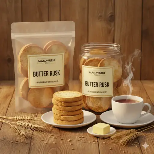 Butter Rusk – Crispy, Aromatic & Deliciously Buttery